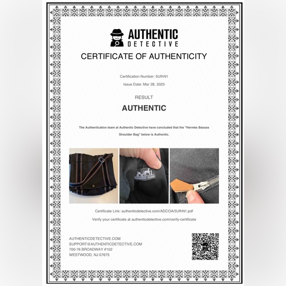 Hermes Four Toe Bassas Bag Shoulder Unisex COA included - Picture 14 of 14